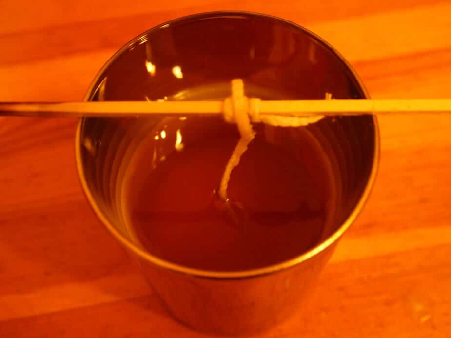 vegane Duftkerze Fichte-Mandarine