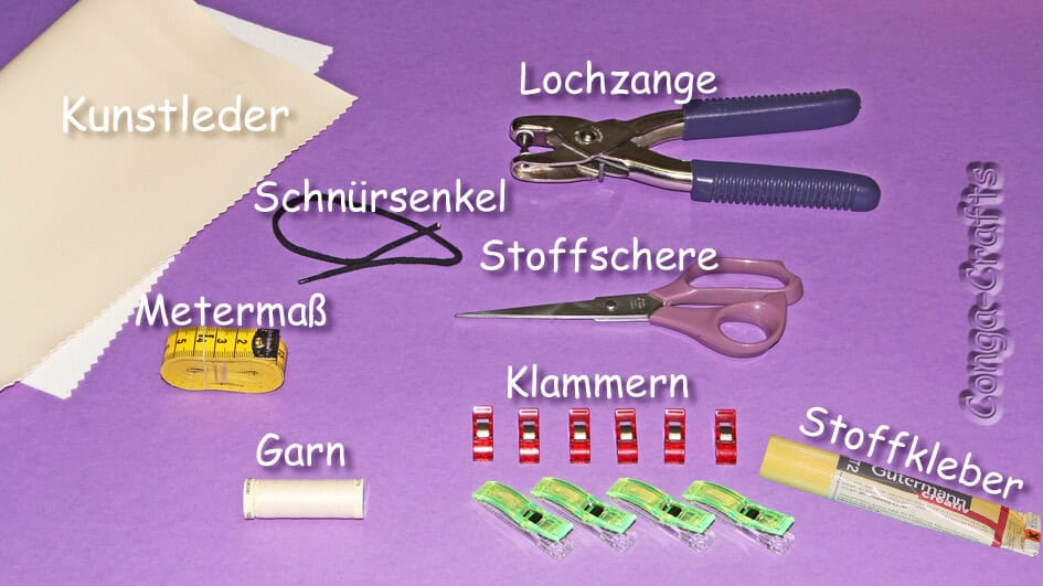 Gürteltasche Foldy im Mittelalterstil aus Kunstleder