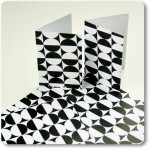 Kreis und Dreieck in schwarz und weiss … {Free Printable}