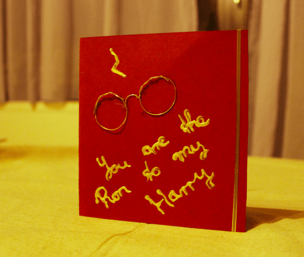 Geburtstagskarte "Harry Potter"