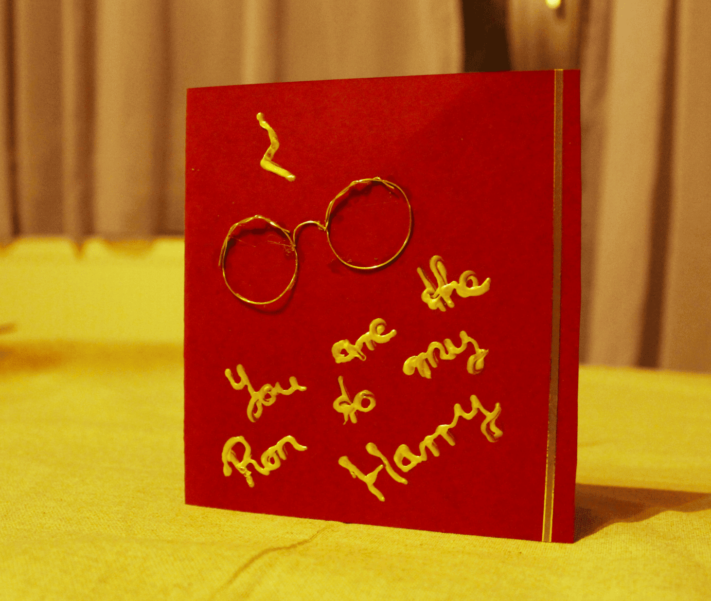 Geburtstagskarte &quot;Harry Potter&quot; HANDMADE Kultur