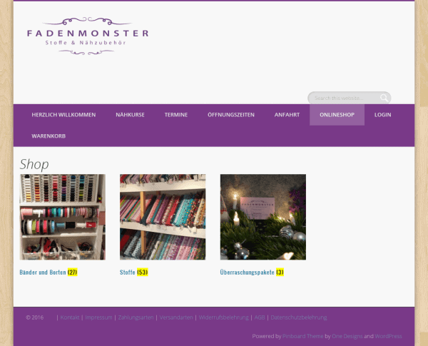 Stoffe & Nähzubehör