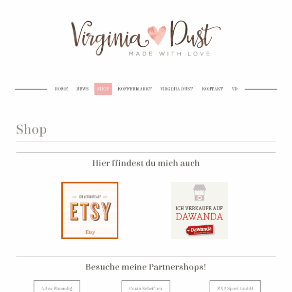 Virginia Dust – MADE WITH LOVE