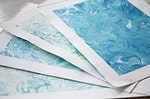 {DIY: } Papier marmorieren mit Rasierschaum