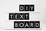 DIY // Textboard selber machen und free printable