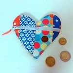 einfaches Herztäschchen…