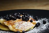 Pancake mit Blaubeeren