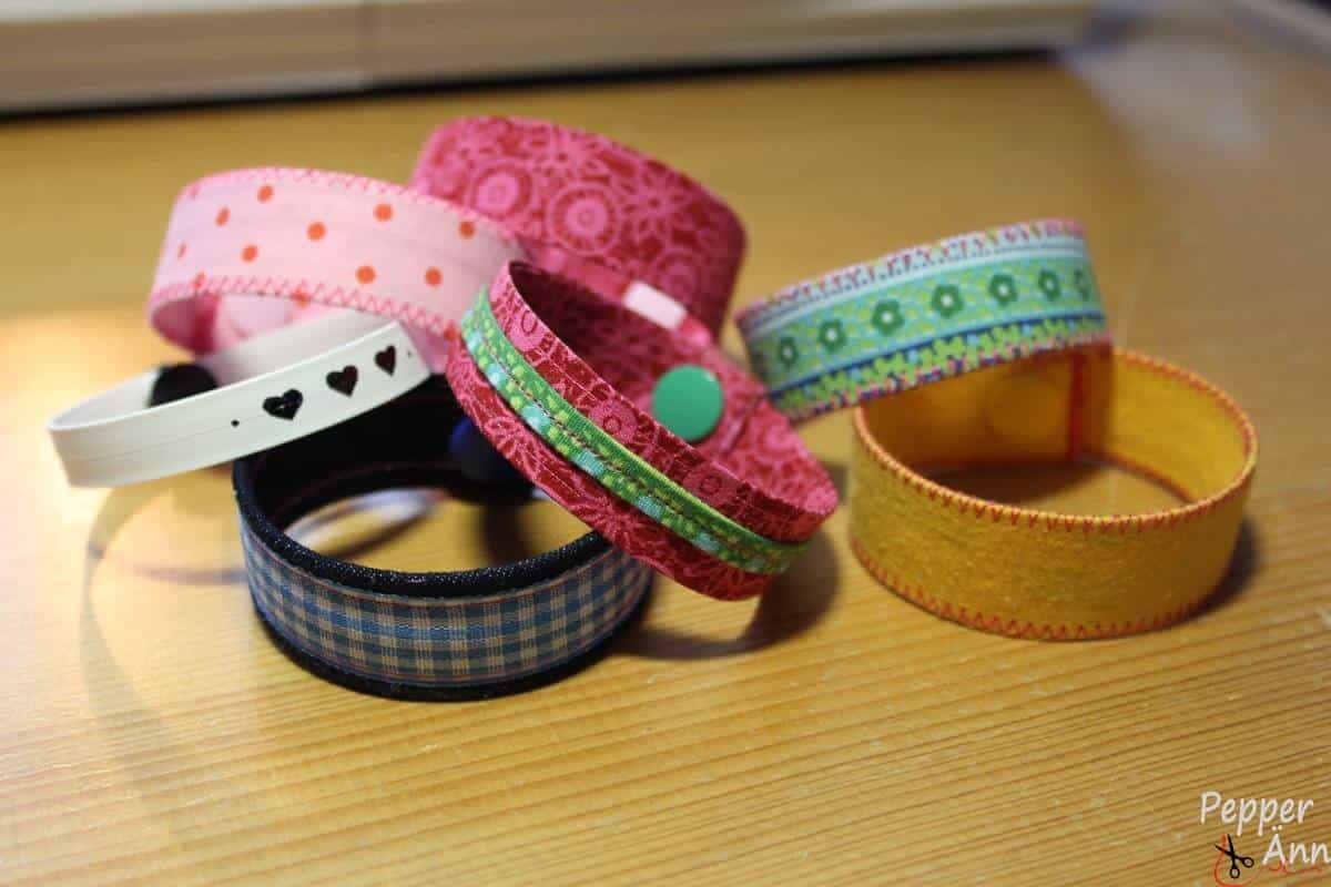 Recycling Armbänder Anleitung