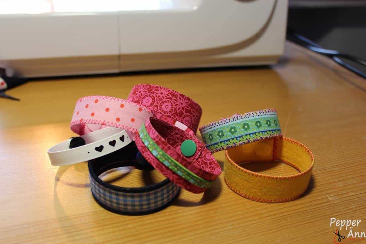 Recycling Armbänder Anleitung