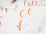 Lettering, Handlettering und Brushlettering
