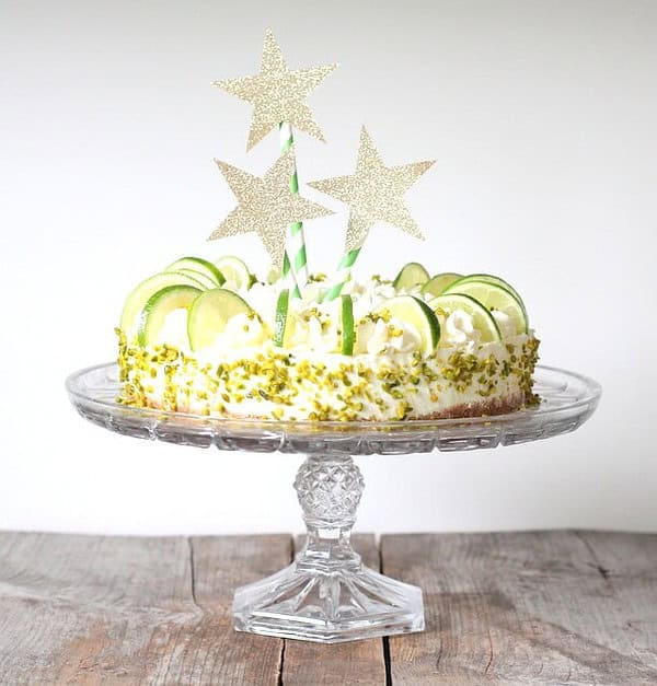 {lecker: } Limetten Quark Torte