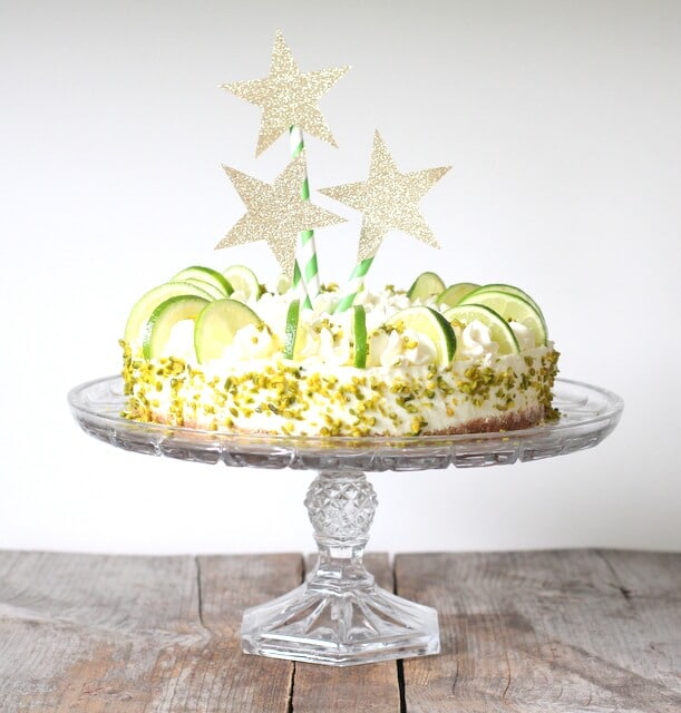 {lecker:  } Limetten Quark Torte