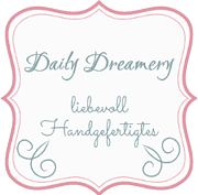 Logo von Daily Dreamery, handgefertigte Produkte, kreative Handwerkskunst, liebevoll gestaltet, für Handmade Kultur relevant.