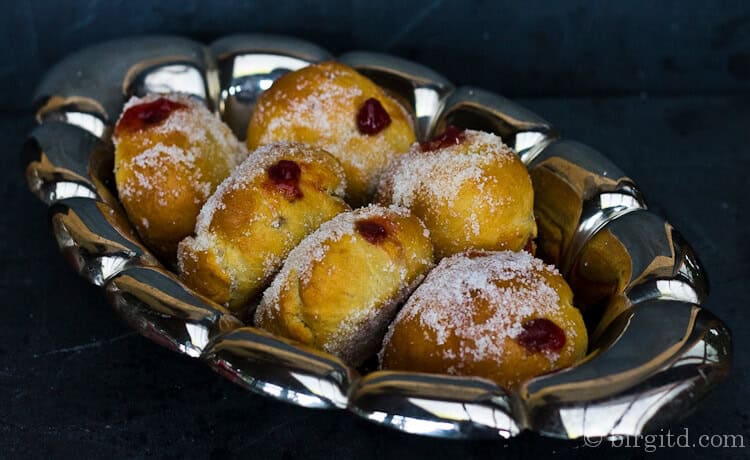 Ofen-Berliner – die leckere Alternative zu den frittierten Pfannkuchen ♥