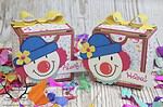 Mini-Geschenkschachtel für Karneval / Fasching oder Kindergeburtstag