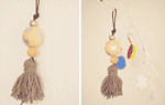 DIY Quasten und Schlüsselanhänger