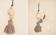 DIY Quasten und Schlüsselanhänger