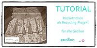Jeans neu verwerten - mach einen Rock draus