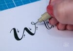 Ein einfaches Handlettering entwerfen für Anfänger