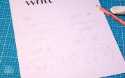 Ein einfaches Handlettering entwerfen für Anfänger