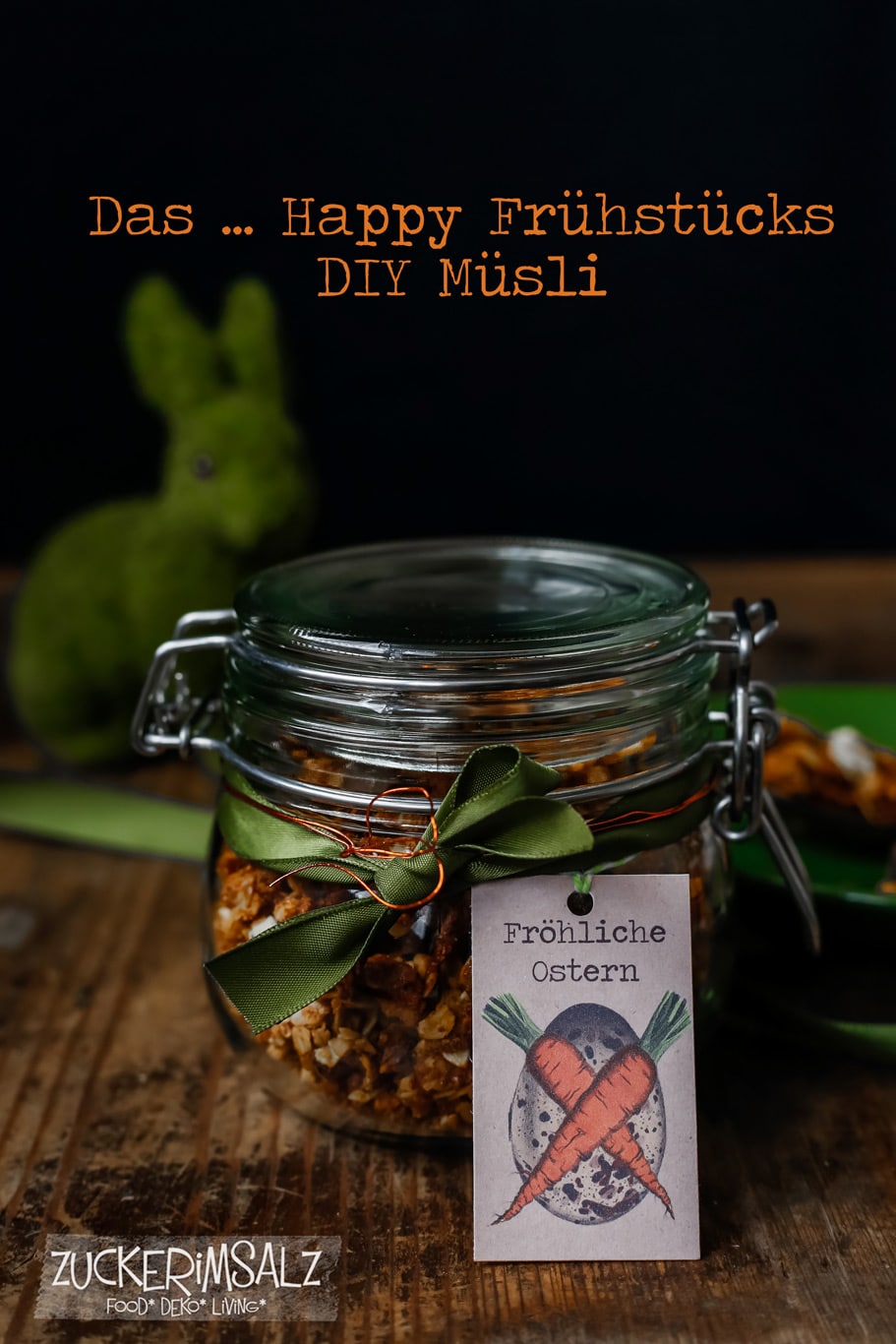 Das … Happy Frühstücks DIY Müsli