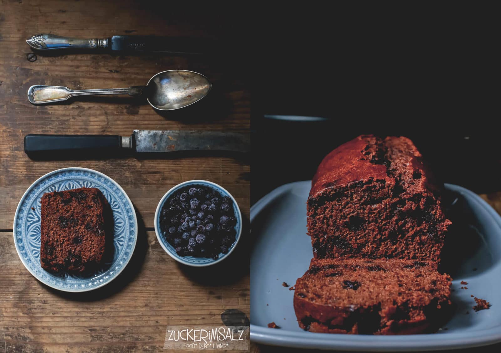 der … 5 Minuten Blueberry Schoko Cake aus dem Becher