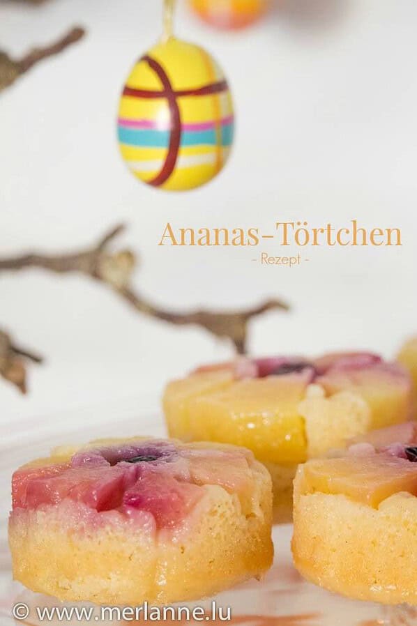 Fruchtige Ananas-Törtchen