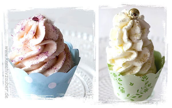 Badecupcake – Rezept und Deko-Idee