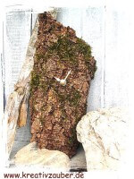 Uhren basteln aus Naturmaterialien