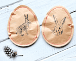 #12giftswithlove – Gefüllte Packpapier-Ostereier und Geschenkverpackung inkl. Freebies