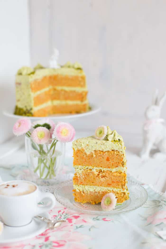 ♡„Carrot Cake mit Pistazien Frischkäse!“