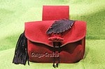 Gürteltasche Darty mit Abnäher u. Innentasche