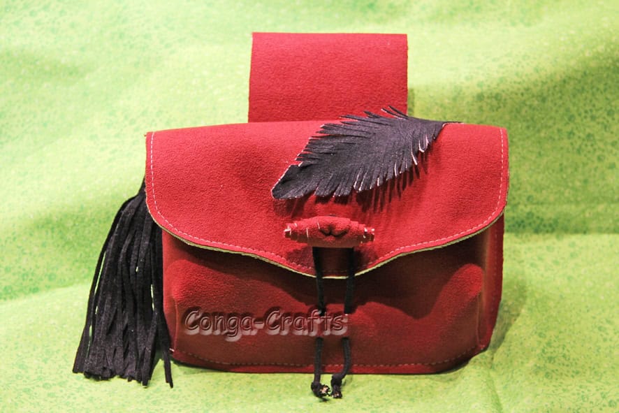 Gürteltasche Darty mit Abnäher u. Innentasche