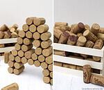 DIY 3D Buchstaben aus Korken