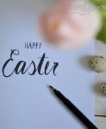 Happy Easter – Grußkarte (Printable)