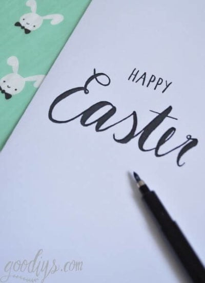 Happy Easter – Grußkarte (Printable)