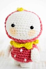 Freches Früchtchen- Erdbeergeist Amigurumi