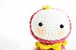 Freches Früchtchen- Erdbeergeist Amigurumi