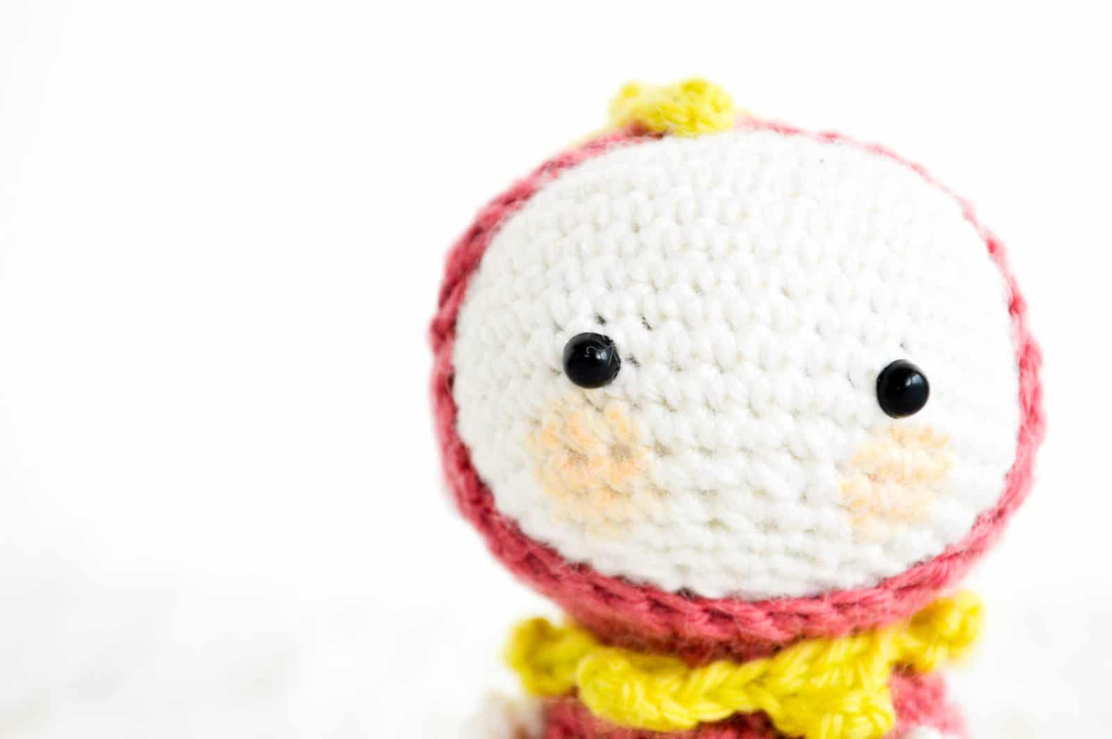 Freches Früchtchen- Erdbeergeist Amigurumi