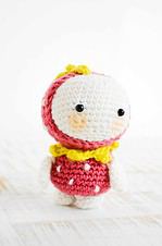 Freches Früchtchen- Erdbeergeist Amigurumi