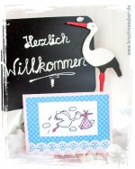 Zur Geburt liebe Grüße basteln