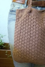 Gehäkelte Handtasche