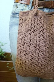 Gehäkelte Handtasche