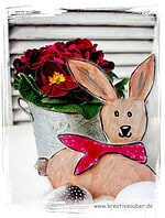 Osterhase basteln