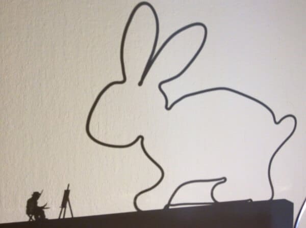 Dieser Hase ist auf Draht!