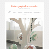 kleine papierkunstwerke – ideen einer papierbastlerin