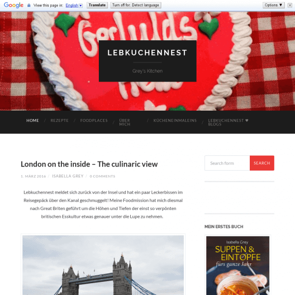 Lebkuchennest – Grey’s Kitchen