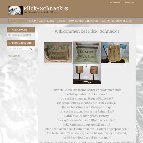 Flick-Schnack – Handmade zum Wohlfühlen