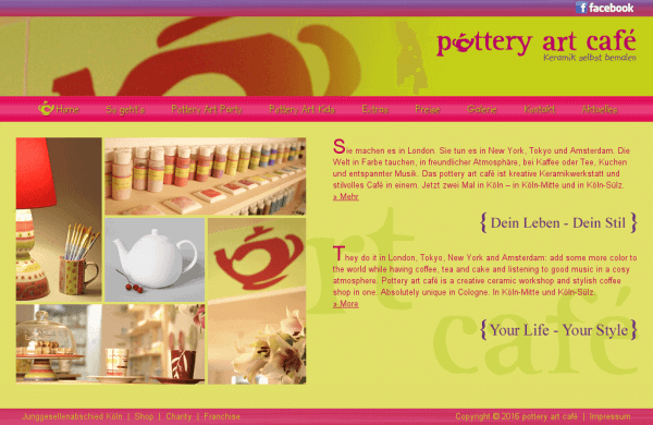pottery art café – Keramik selbst bemalen in Köln