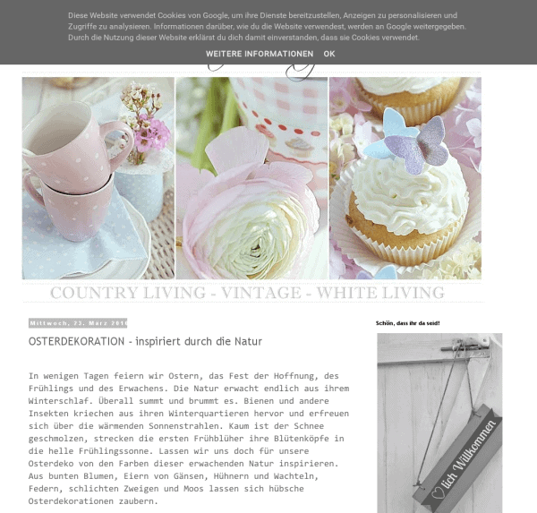 Deko, Wohn- und DIY Blog – White and Vintage